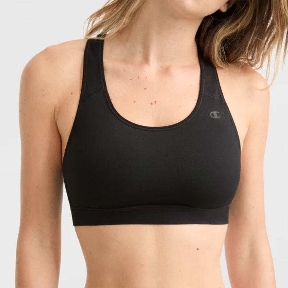 Champion Soft Touch Black Sports Bra